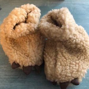 Baby bear mitt booties
